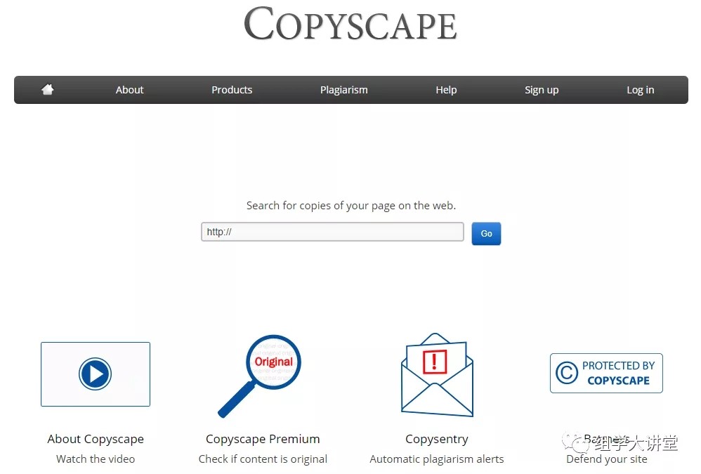  <a href=https://www.1d9z.com/sites/copyscape_com.html target=_blank class=infotextkey>Copycape</a>查重网站